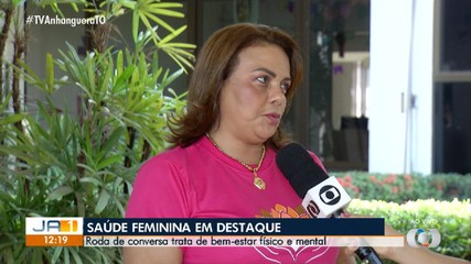 Roda de conversa destaca saúde feminina