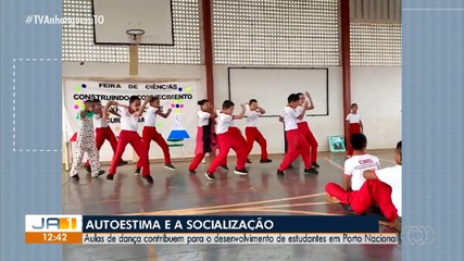 Companhia de dança escolar de Porto Nacional viraliza nas redes sociais