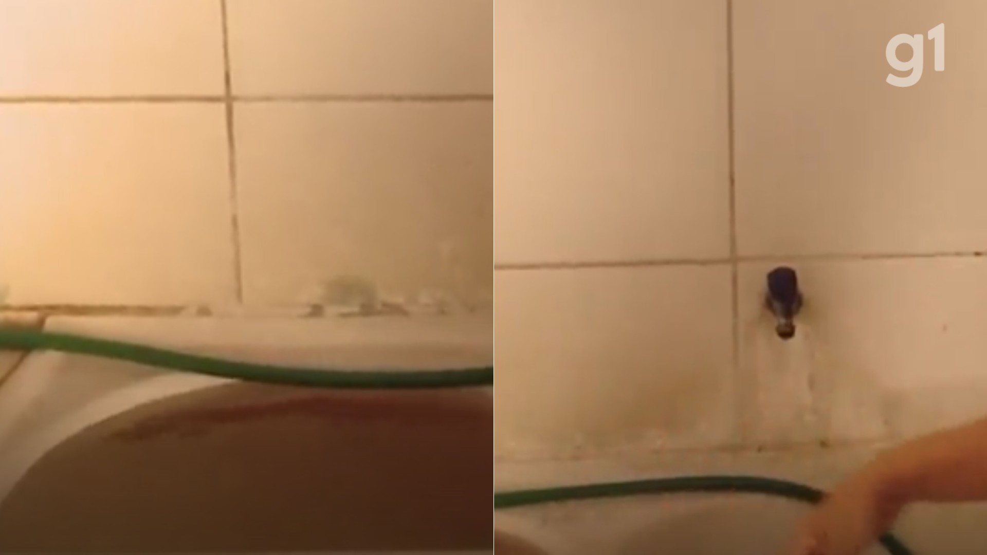 Moradores reclamam de água barrenta no bairro Sabbak em Santa Inês