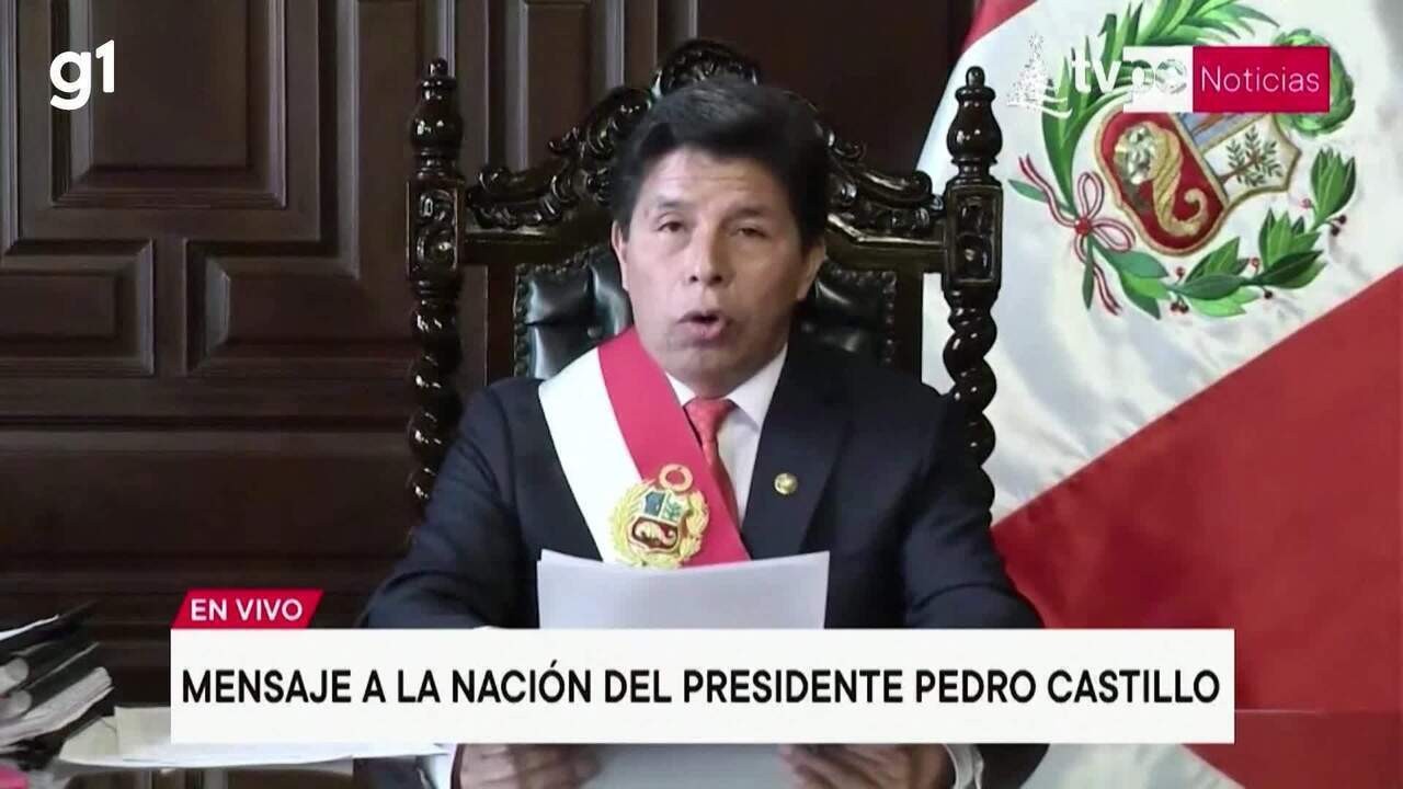 Presidente do Peru anuncia governo de exceção, dissolve Congresso e ...