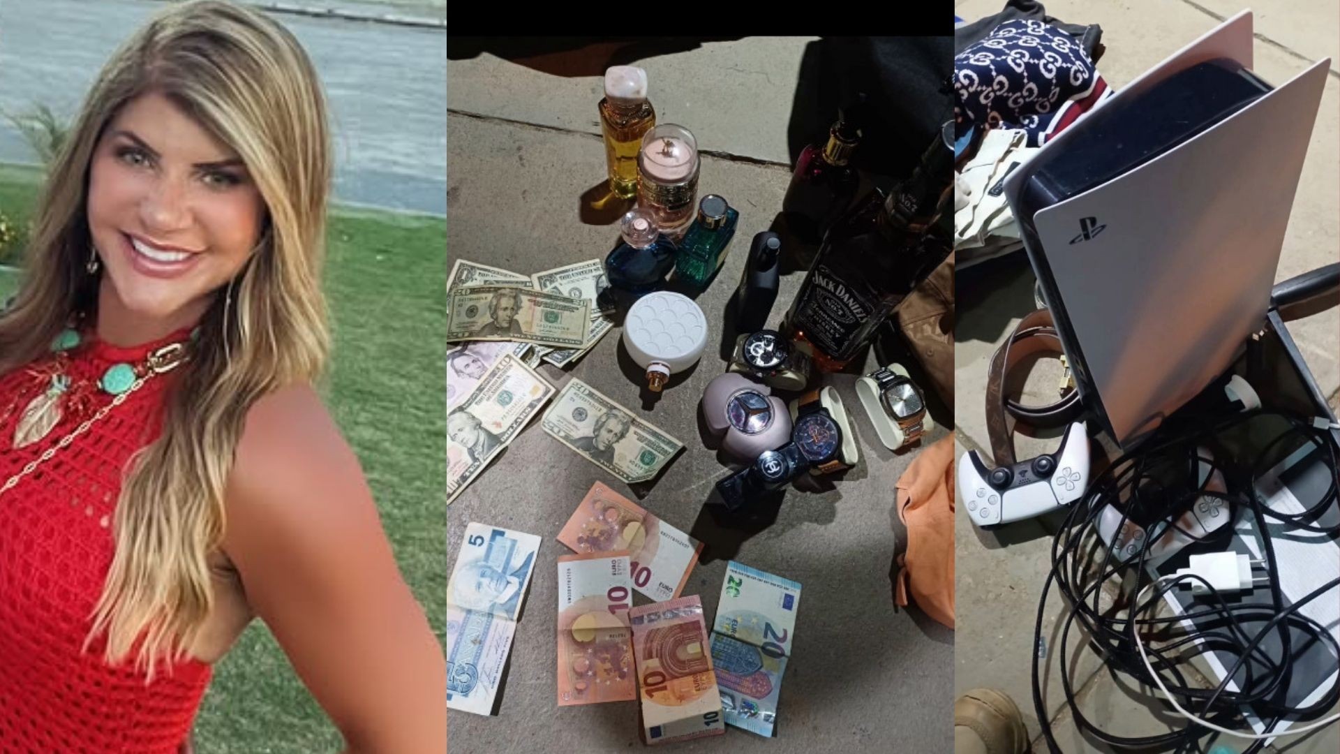 VÍDEO: influenciadora tem a casa invadida enquanto estava no salão, no ES; criminosos levaram joias, dinheiro, perfumes e vídeo game