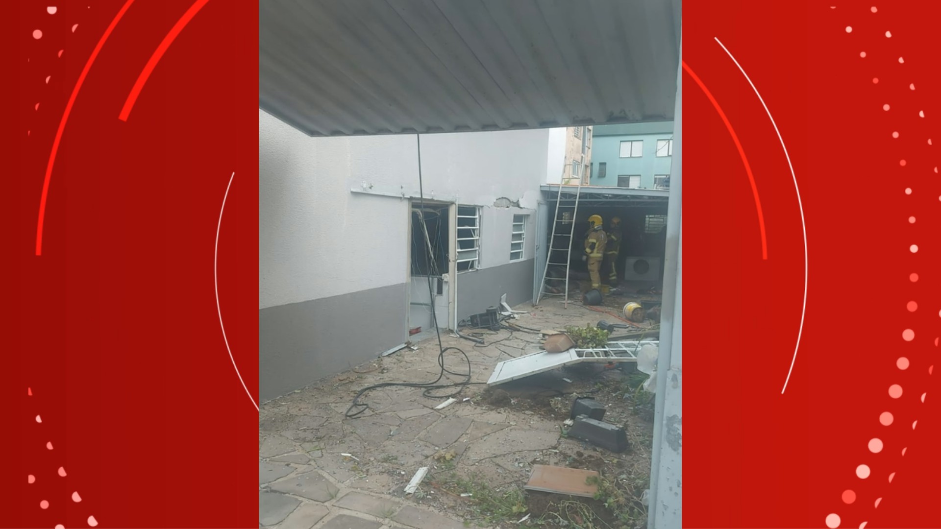 Morre idosa atingida por explosão de botijão de gás em prédio de Caxias do Sul 