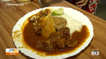 Veja prato de chambari na cozinha do JA 1ª Edição deste sábado (4)