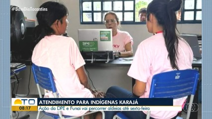 Serviços jurídicos são oferecidos gratuitamente para indígenas Karajá