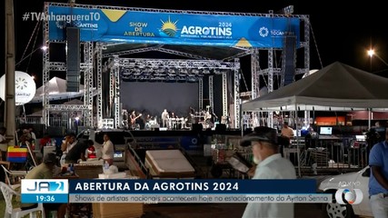 Agrotins 2024 é aberta com shows de artistas nacionais; saiba mais