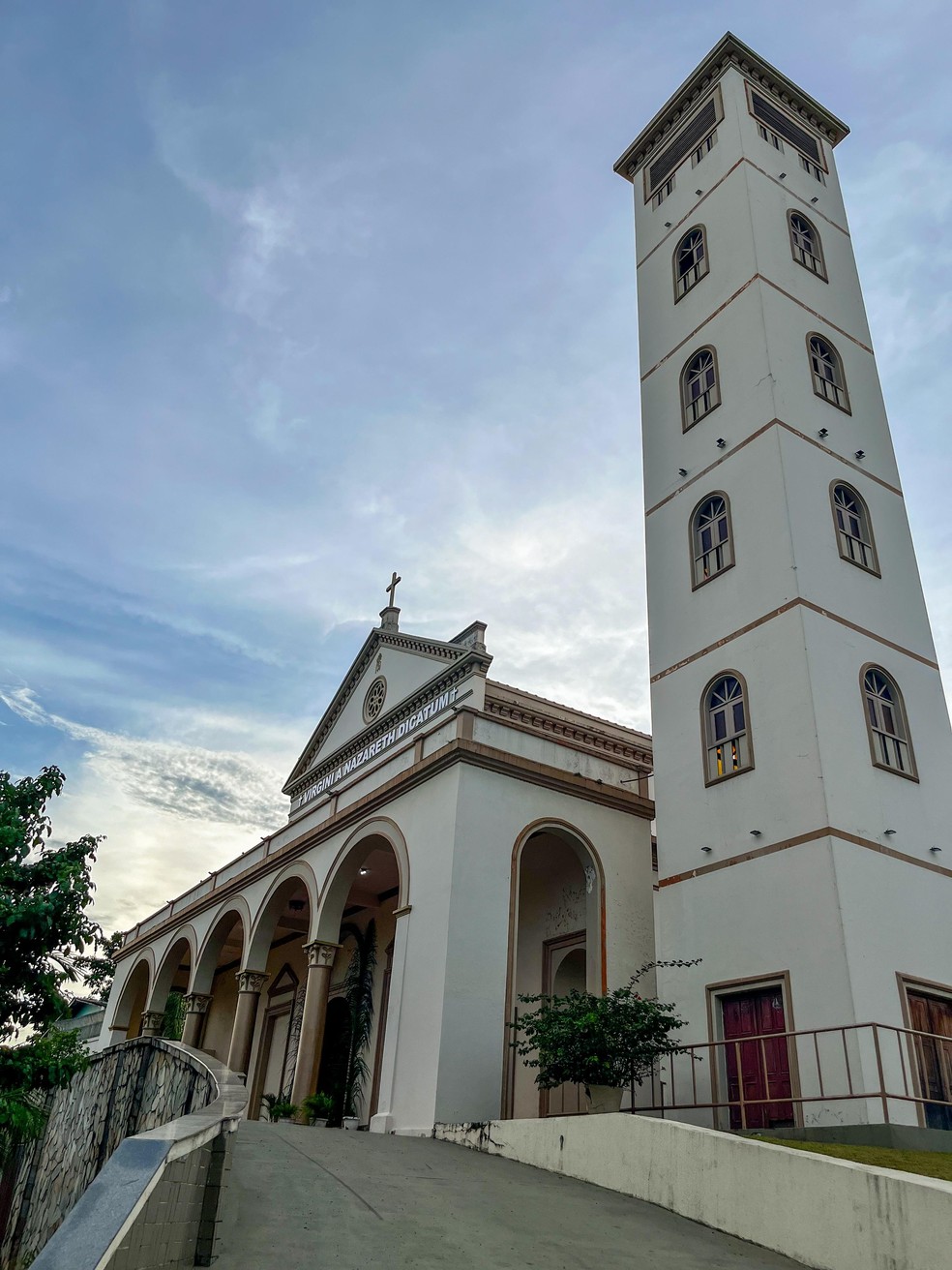 Catedral Nossa Senhora de Nazaré, em Rio Branco — Foto: Sarah Helena/CBN Rio Branco