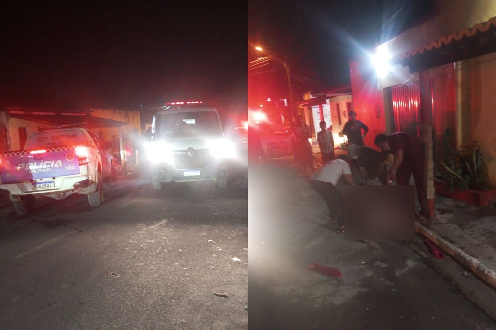 Dois homens morrem após serem atropelados por carro em frente a casa no Norte do Piauí