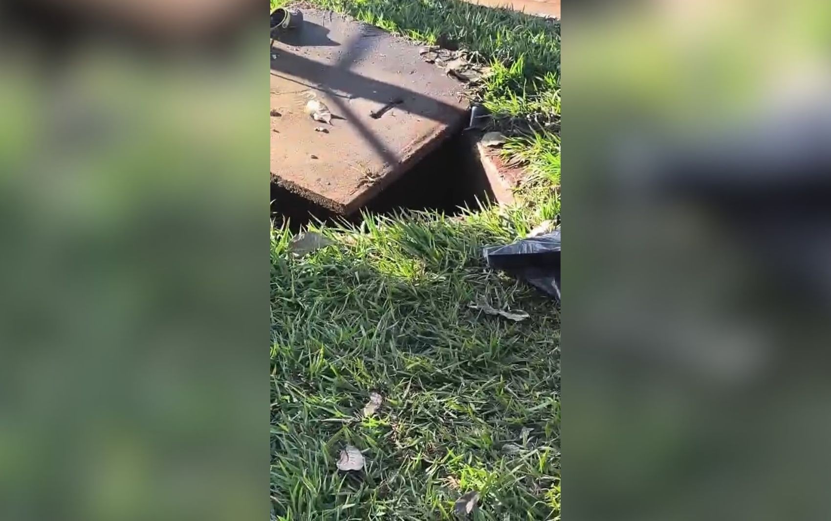 Feto é encontrado dentro de caixa de gordura durante limpeza de tubulação de condomínio, em Aparecida de Goiânia