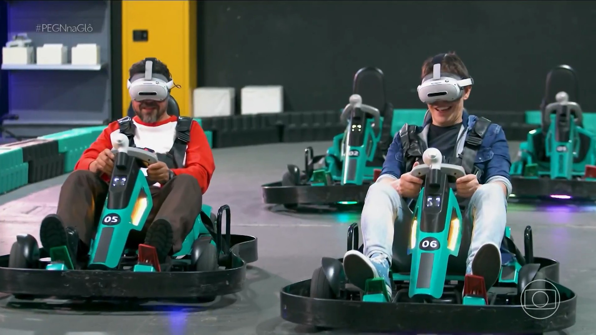 Kart que mistura realidade e videogame vira negócio itinerante e fatura R$ 120 mil por mês