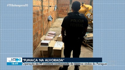 Polícia Federal apreende no Tocantins cigarros contrabandeados do Paraguai