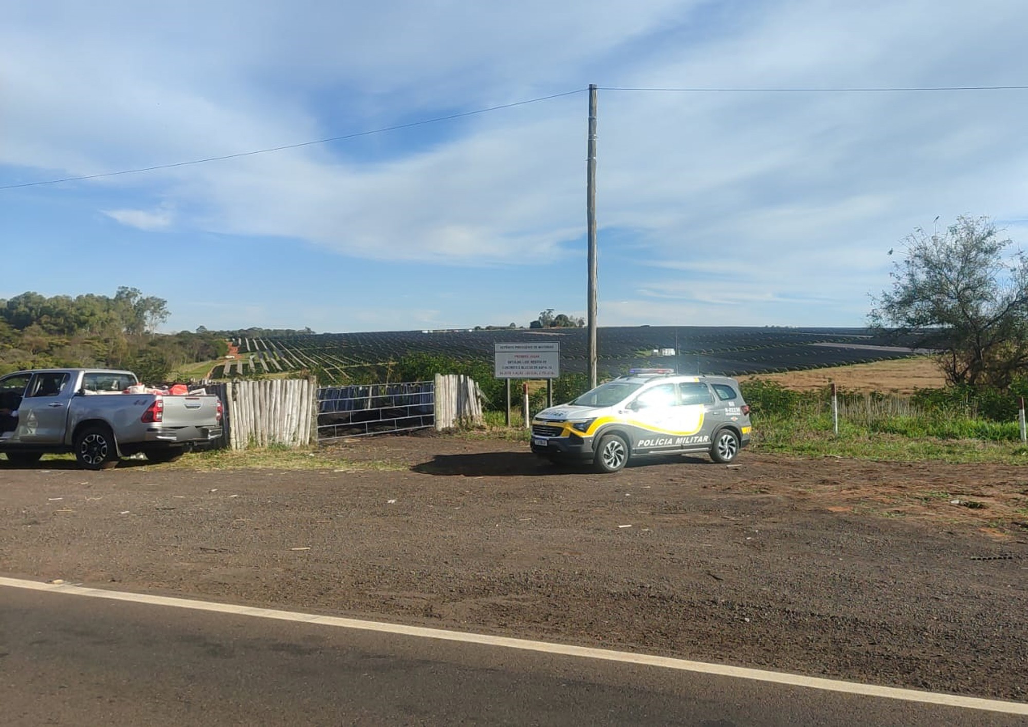 Idoso é detido após furtar mais de meia tonelada de fresagem de asfalto na Rodovia Comandante João Ribeiro de Barros, em Dracena