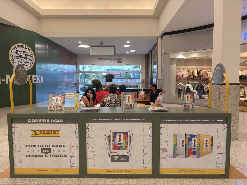 Ponto de troca no Boulevard Shopping Feira de Santana fica localizado na entrada E2 &mdash; Foto: Divulga&ccedil;&atilde;o