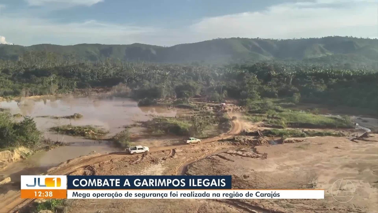 Operação destrói garimpos ilegais e expõe crateras, rios contaminados e devastação em área protegida de Carajás