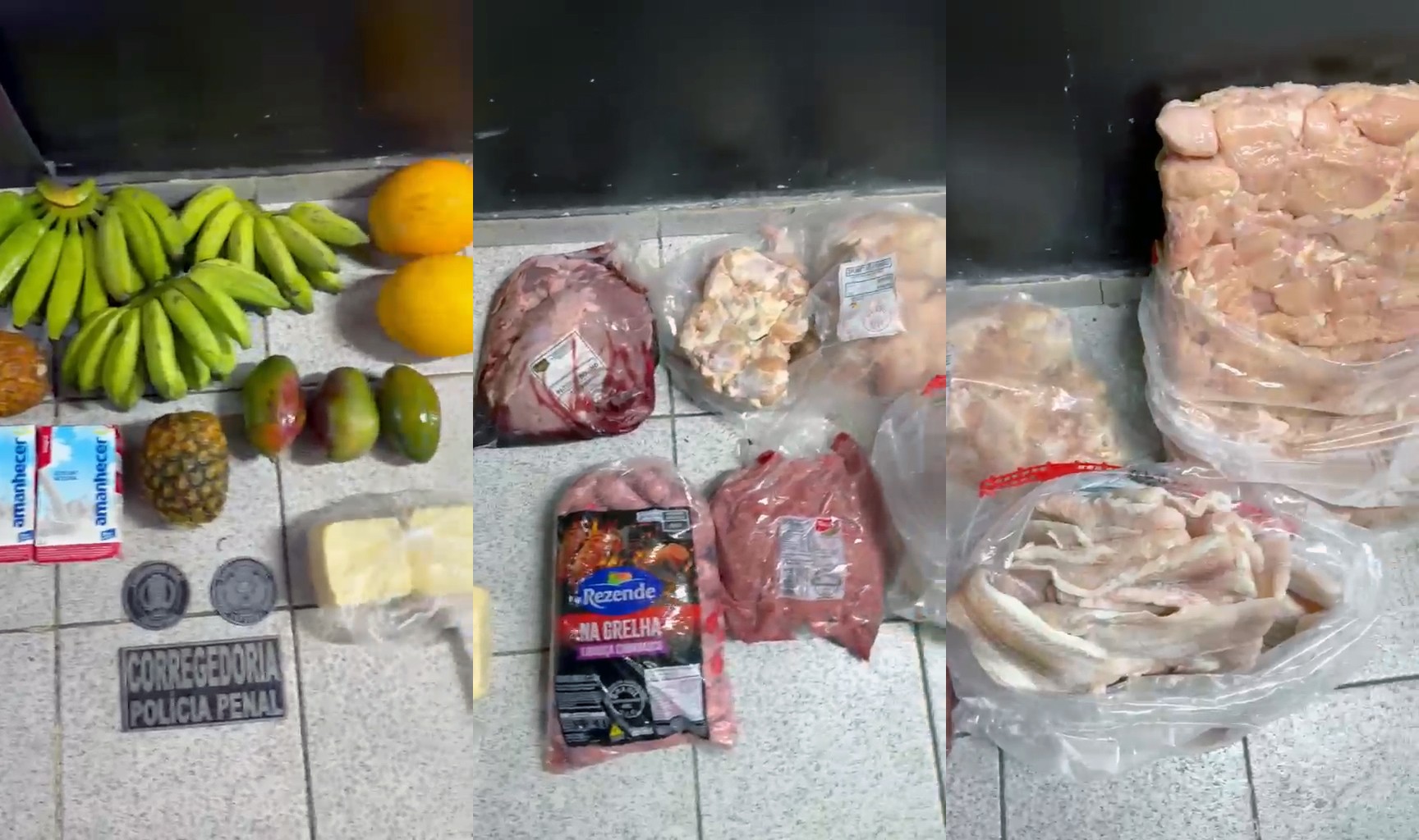 Diretora de presídio é presa por desviar alimentos da cadeia; carnes e queijos estavam no porta-malas de carro