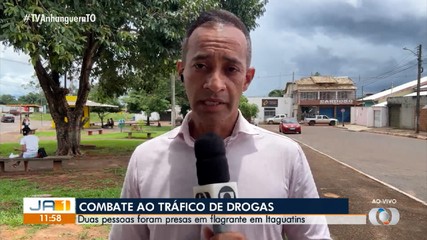 Duas pessoas foram presas em Itaguatins