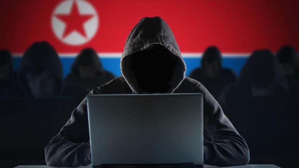 Grupos de hackers norte-coreanos têm como alvos Reino Unido, EUA, Coreia do Sul, Japão, Índia e outros países, segundo reportagem da BBC — Foto: BBC