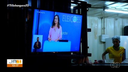 Palmenses acompanham debate entre os candidatos à prefeitura