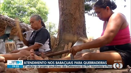Quebradeiras de coco terão atendimento jurídico nos babaçuais