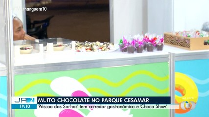 'Páscoa dos Sonhos': tem corredor gastronômico e 'Choco Show' no Cesamar