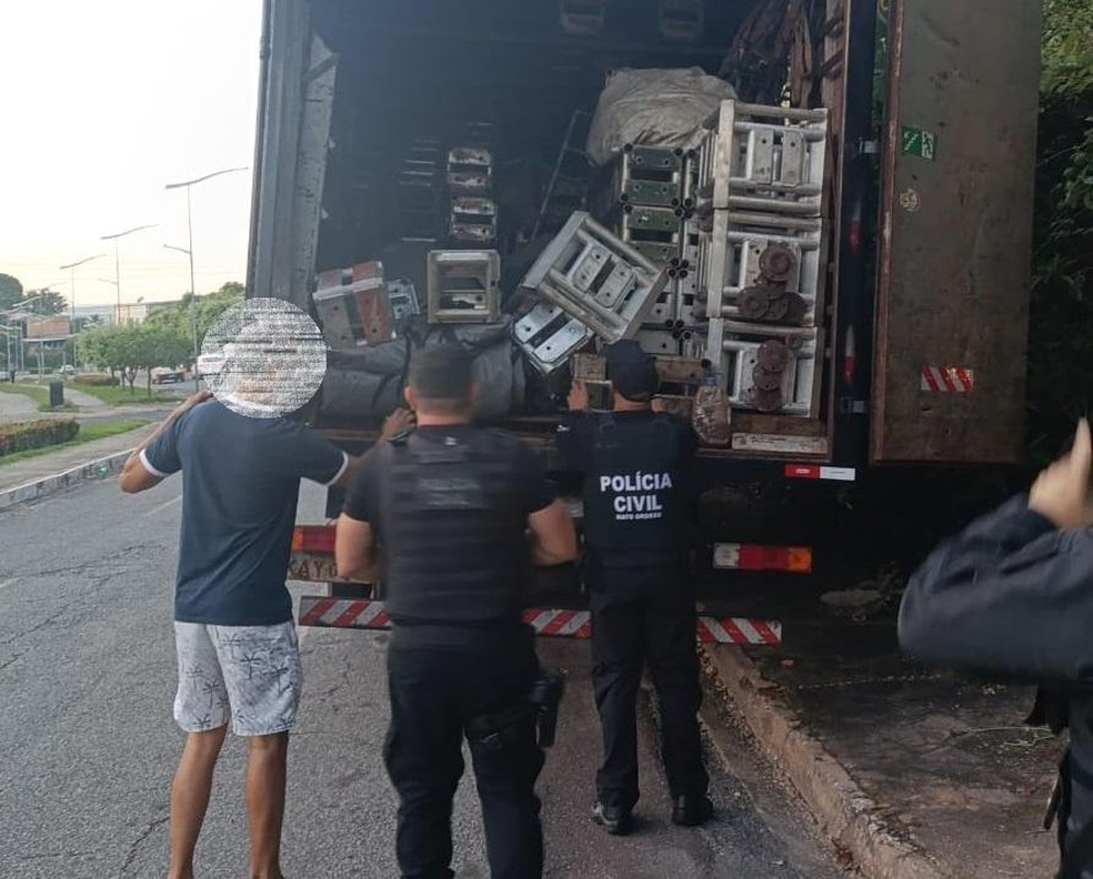 Alvos da operação são empresários e funcionários — Foto: Polícia Civil de Mato Grosso