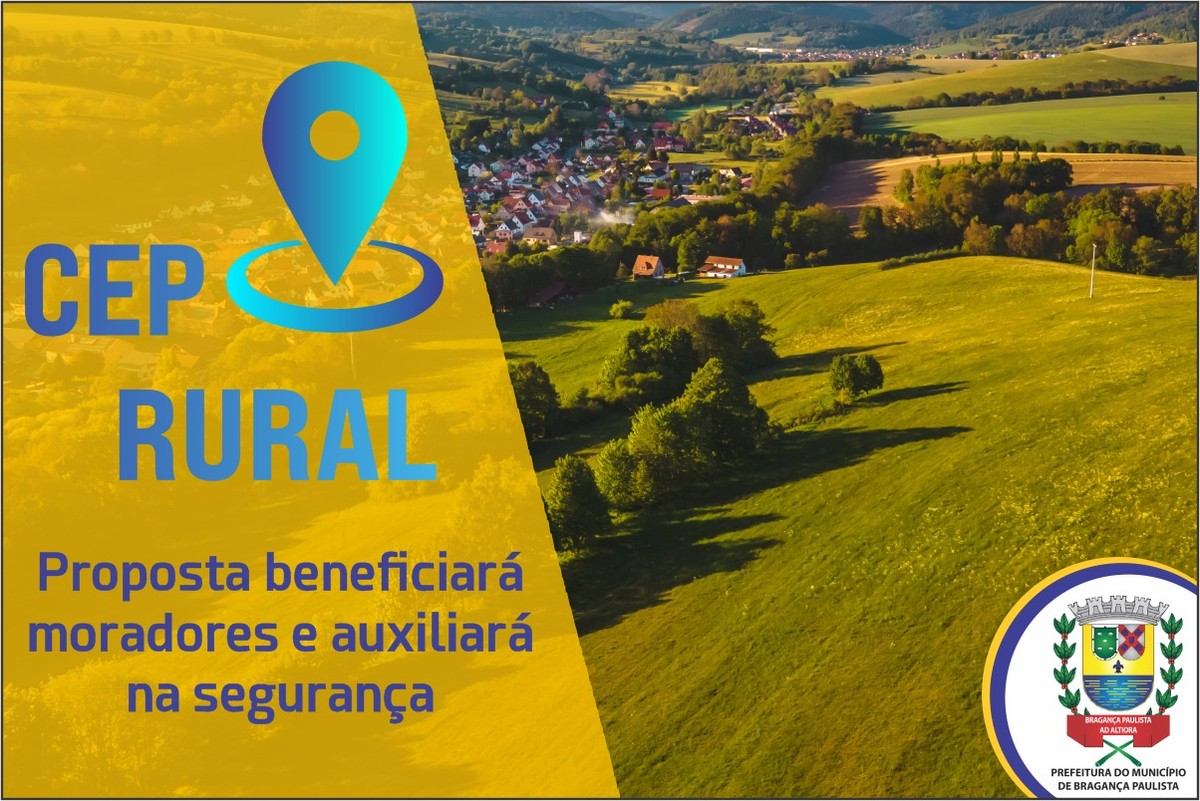 CEP Rural vai beneficiar moradores e auxiliar segurança | Especial ...