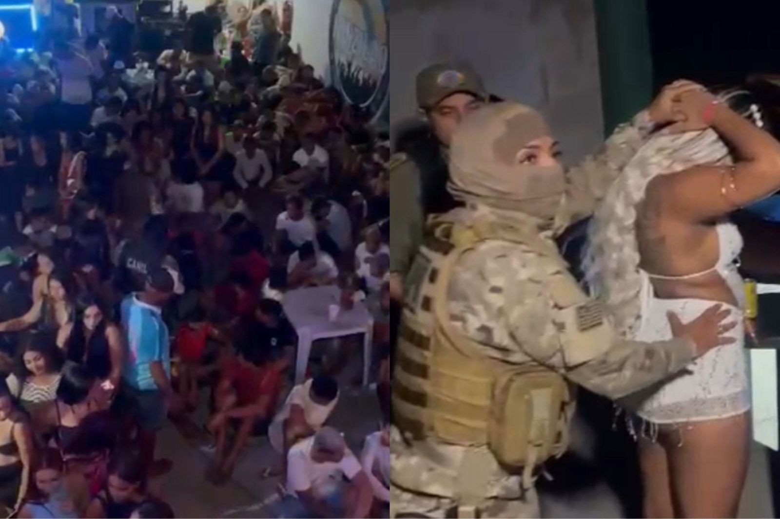 Casa de baile reggae no PI tinha área reservada para membros de facções, diz polícia; dono e mais 15 conduzidos