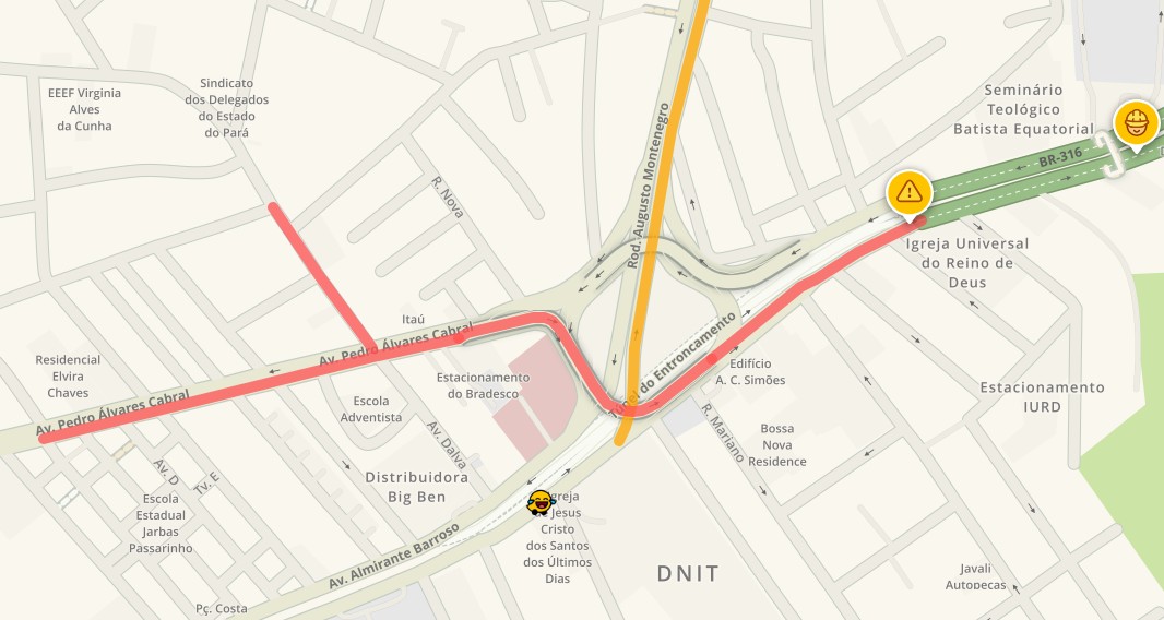 VÍDEO: Túnel do Entroncamento alaga durante chuva em Belém