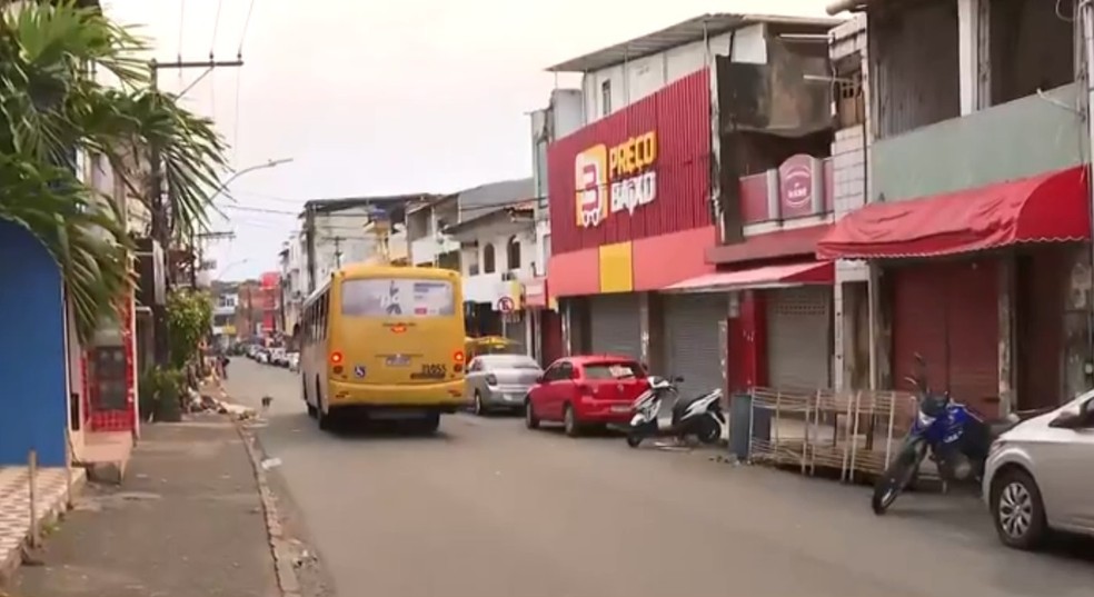 Aulas de mais de 700 alunos da rede municipal são suspensas após tiroteio em bairro de Salvador — Foto: Reprodução/TV Bahia