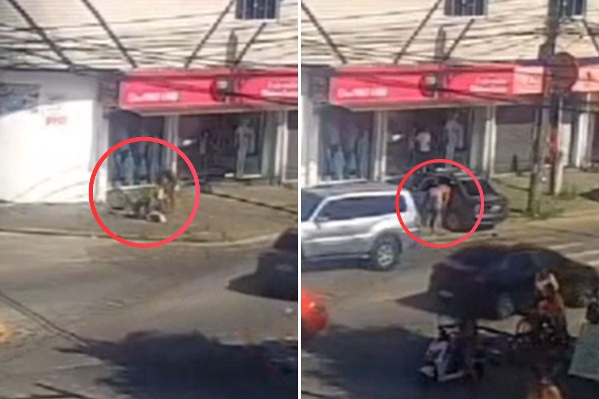 Homem é preso suspeito de participar de tribunal do crime; vídeo mostra vítima sendo sequestrada 