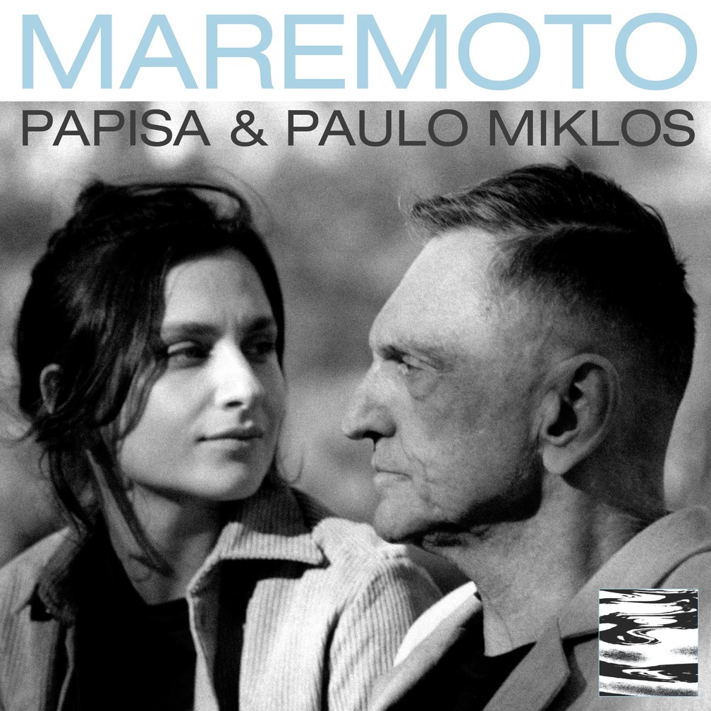 Capa do single 'Maremoto', de Papisa e Paulo Miklos — Foto: Maria Cau Levy