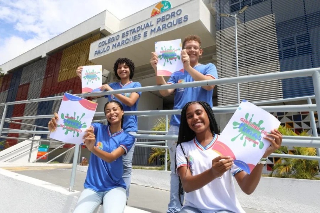 Abertas inscrições para programa 'Férias na Escola: Com Mais Sabor e Saber' em unidades de ensino da rede estadual da Bahia