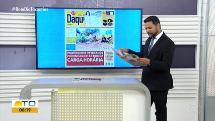 Redução de carga horária para professores veteranos é destaque no Jornal Daqui