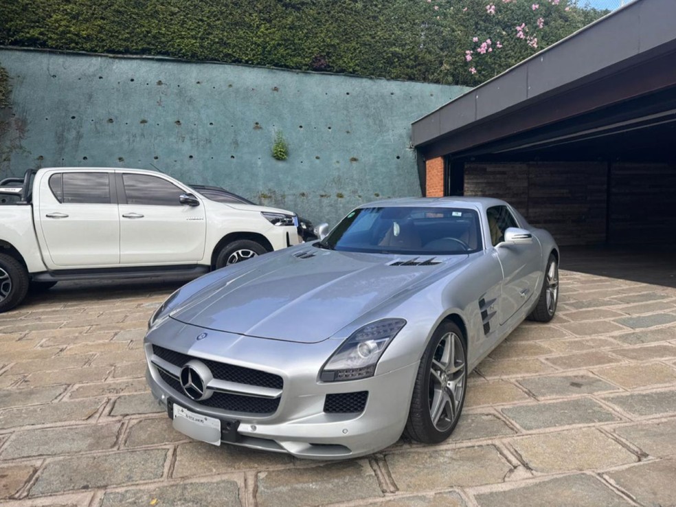 Carro apreendido na Operação Fantasos — Foto: Divulgação/PF