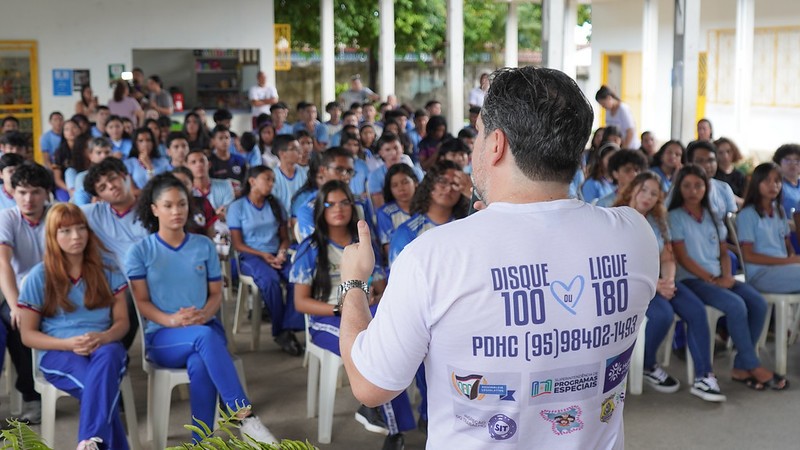 Com alunos na linha de frente, ALE-RR fortalece combate ao tráfico de pessoas
