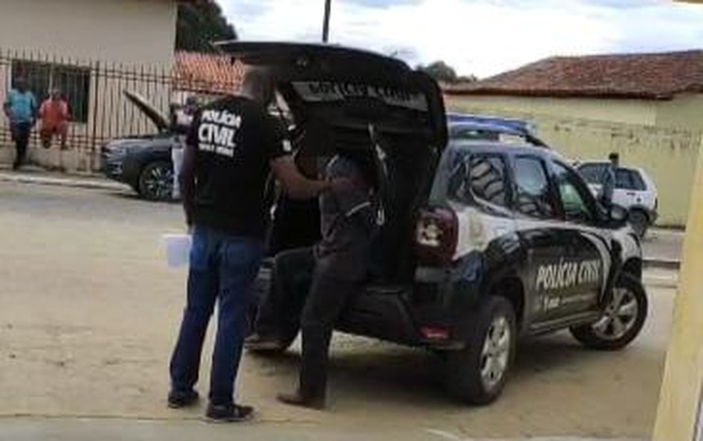 Idoso é preso, suspeito de abusar sexualmente de criança por cerca de 1 ano em MG — Foto: Polícia Civil/divulgação