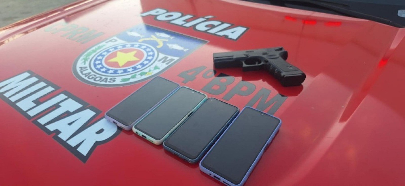 Polícia prende de usar arma de airsoft para cometer assaltos em Maceió