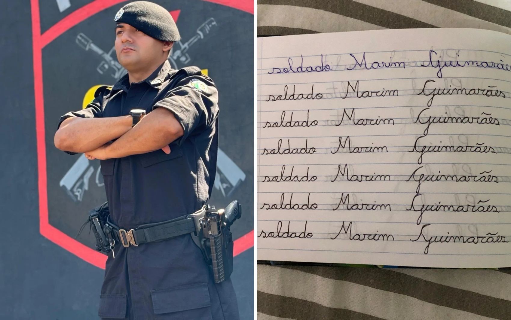 PM que morreu em acidente com cinco mortos sonhava ser policial desde criança, diz mãe