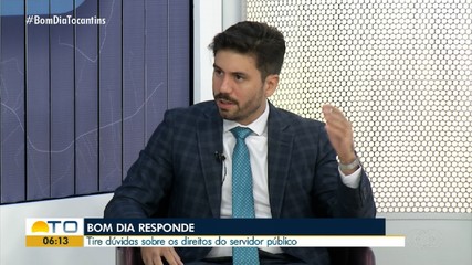 Advogado fala sobre direitos dos servidores públicos no Bom Dia Responde