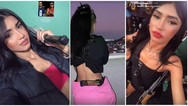 Foto: Armas e roupas de guerra, bolo com fuzis: apontada como 'RH do CV' se orgulhava de ser 'bandida'; VÍDEOS