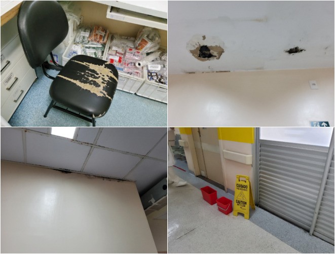 Vistoria encontra falhas estruturais no Hospital Octávio Lobo, que atende crianças com câncer, em Belém