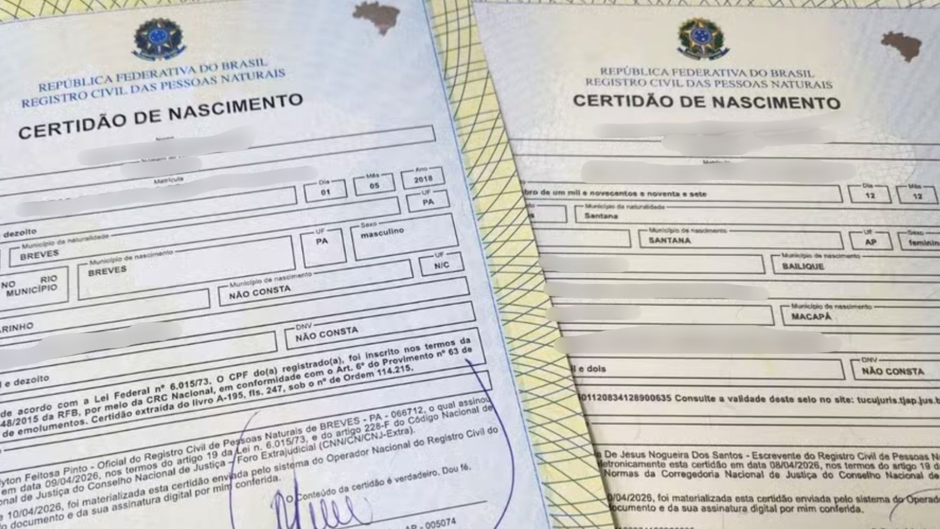 Certidões de nascimento são emitidas para indígenas de Oiapoque 