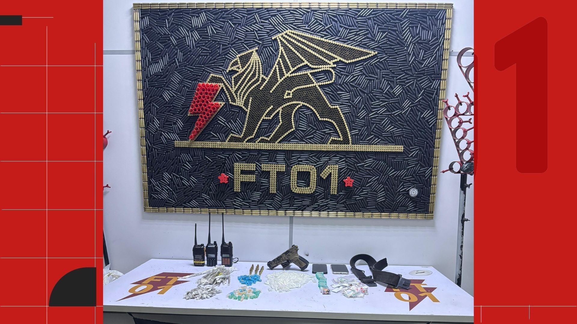 Adolescente é baleado em troca de tiros com a PM e arma com seletor de rajada é apreendida em Vitória