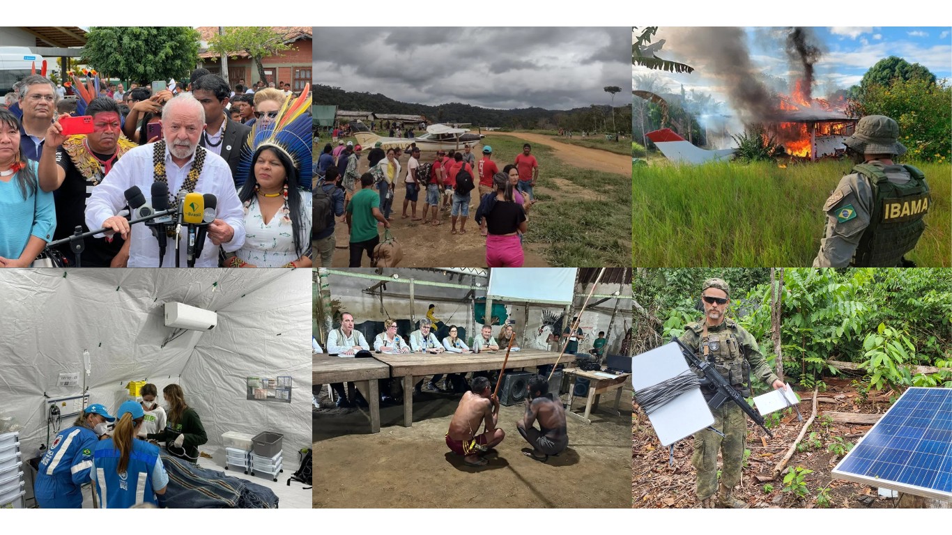 Resgate de indígenas desnutridos, operações contra garimpo e retorno dos invasores: o que aconteceu em um ano de emergência Yanomami