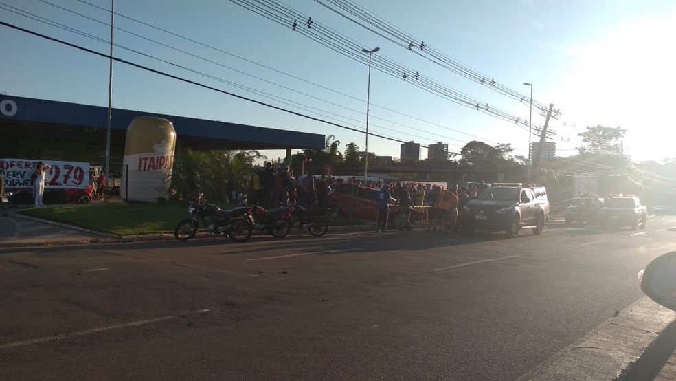 Acidente ocorreu na Estrada Dias Martins, em Rio Branco, em maio de 2019 — Foto: Janine Brasil/g1/Arquivo
