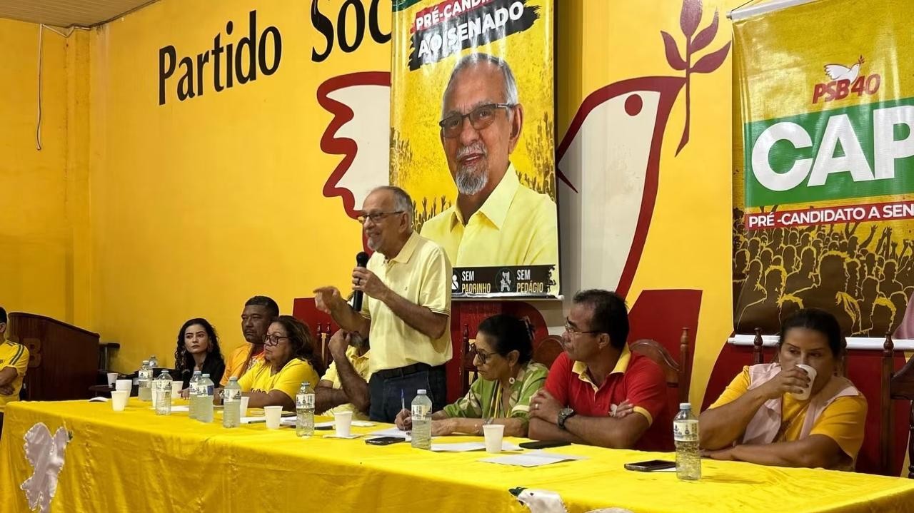 PSB lança João Alberto Cabiperibe como candidato ao Senado pelo Amapá