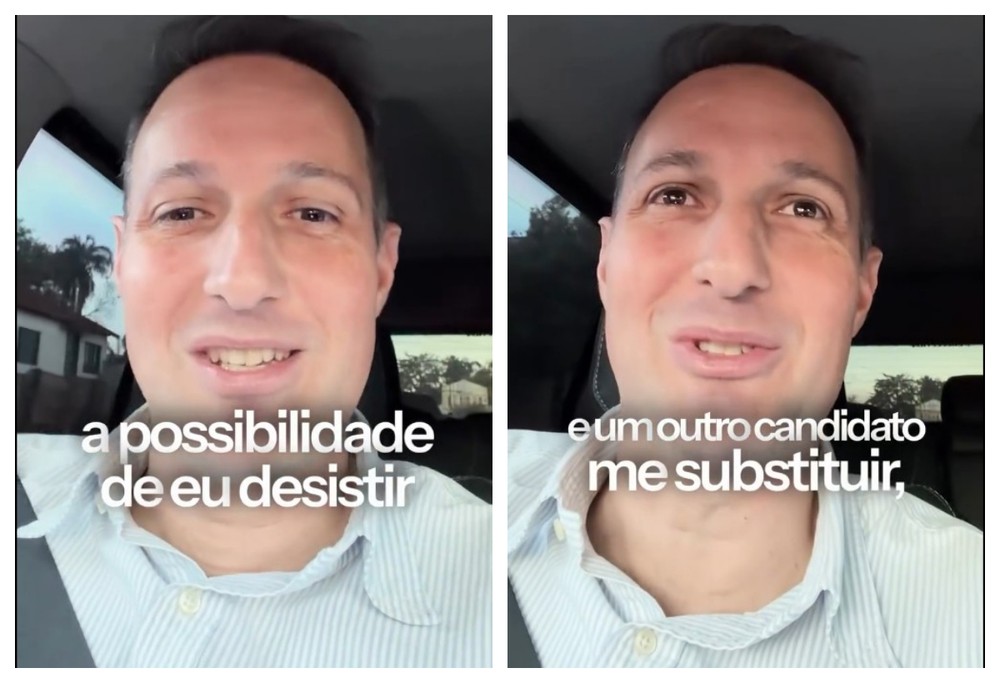 Guilherme Derrite nega possibilidade de desistir da candidatura ao Senado por São Paulo