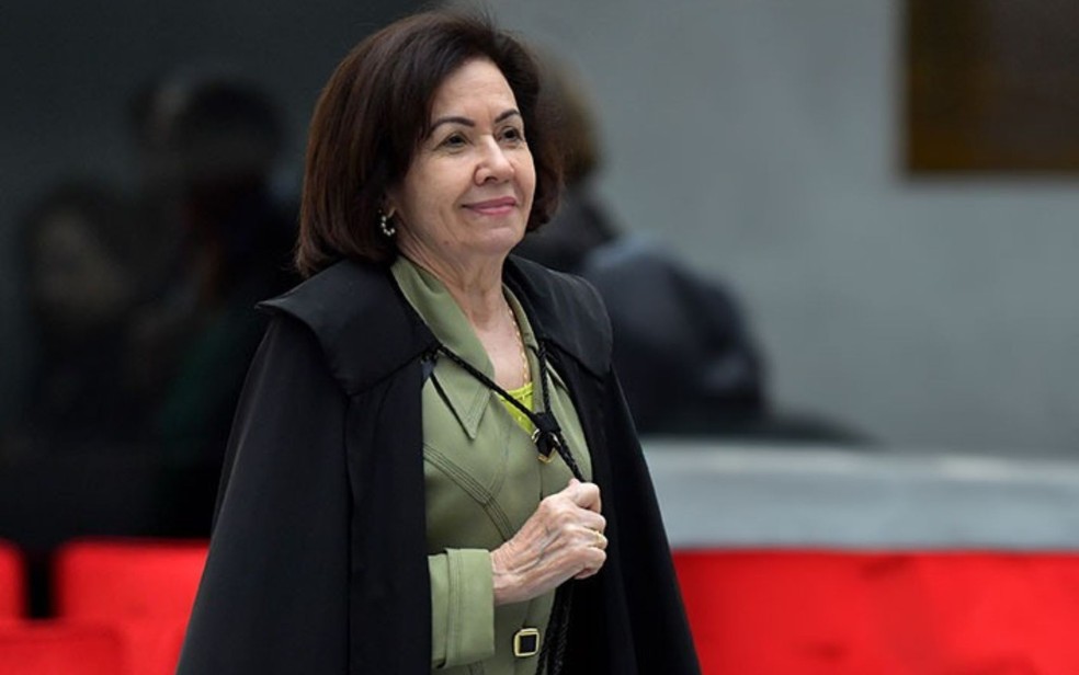 Laurita Hil&aacute;rio Vaz, primeira mulher a ocupar a presid&ecirc;ncia do Superior Tribunal de Justi&ccedil;a (STJ) &mdash; Foto: Gustavo Lima/STJ
