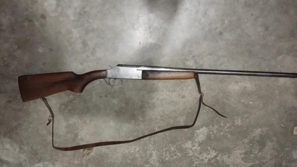 O trabalhador rural é suspeito de matar a companheira com um tiro, em Goiás — Foto: Divulgação/Polícia Civil