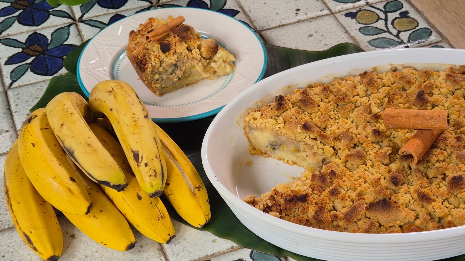 Sabor de Casa: veja como preparar cuca de banana