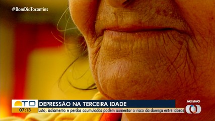Especialista explica sinais da depressão na terceira idade
